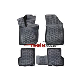 Tegin Renault Symbol 3D 2016 Siyah Havuzlu Paspas