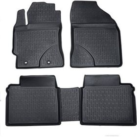 Tegin Skoda Roomster 2013 3D Siyah X Mat Havuzlu Paspas