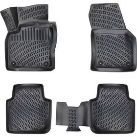 Tegin Volkswagen Tiguan AllSpace 3D 2016 Siyah Havuzlu Paspas