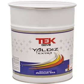 Tek 0.75 lt Alüminyum Yaldız Extra Yüksek Isıya Dayanıklı Boya