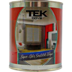 Tek Açık Gri 2.5 lt Süper Lüks Sentetik Yağlı Boya