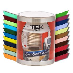 Tek Açık Gri 2.5 lt Süper Lüks Sentetik Yağlı Boya