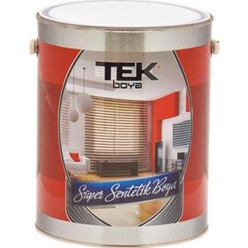 Tek Açık Gri 2.5 lt Süper Lüks Sentetik Yağlı Boya
