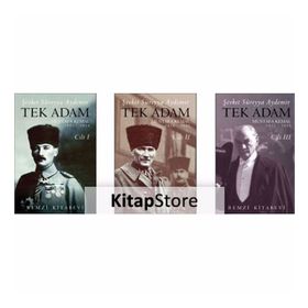 Tek Adam Mustafa Kemal 3 Cilt Takım - Kutulu - Şevket Süreyya Aydemir