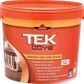 Tek Beyaz 15 lt Silikonlu Dış Cephe Boyası