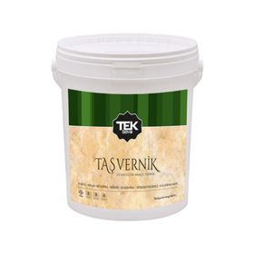 TEK BOYA Renksiz 2.5 lt Tek Su Bazlı Taş Vernik