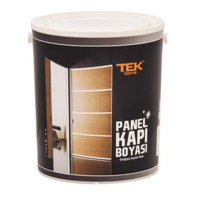 Tek Boya Su Bazlı Panel 2,5 Lt. Beyaz Kapı Boyası