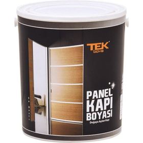 Tek Boya Su Bazlı Panel 2,5 Lt. Beyaz Kapı Boyası