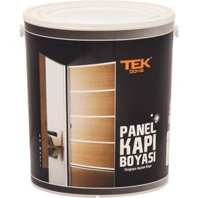 Tek Boya Su Bazlı Panel 2,5 Lt. Beyaz Kapı Boyası