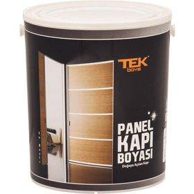 Tek Boya Su Bazlı Panel 2,5 Lt. Beyaz Kapı Boyası