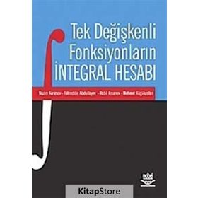 TEK DEĞİŞKENLİ FONKSİYONLARIN İNTEGRAL HESABI - KOLEKTIF