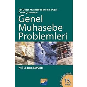 TEK DÜZEN MUHASEBE SISTEMI ÇÖZÜMLÜ GENEL MUHASEBE VE ENVANTER PROBLEMLERI - MACIDE ŞOĞUR