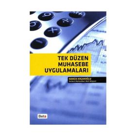 TEK DÜZEN MUHASEBE UYGULAMALARI - GENEL