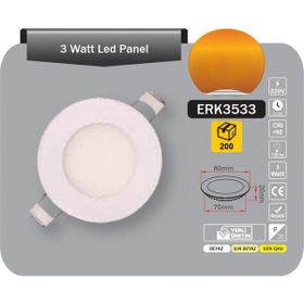 Tek-İş 10 W Beyaz Tekli Sıva Altı Gömme LED Spot