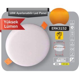 Tek-İş 10 W Beyaz Tekli Sıva Altı Gömme LED Spot