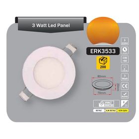 Tek-İş 10 W Günışığı Beyaz Kasa Tekli Sıva Altı Gömme LED Spot