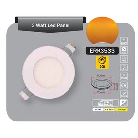 Tek-İş 10 W Günışığı Beyaz Kasa Tekli Sıva Altı Gömme LED Spot