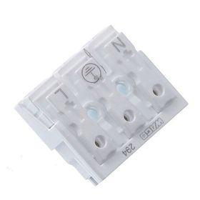 Tek-İş 2945013 3 Kutuplu N+Pe+L Geçmeli 2.5 mm Wago Klemens