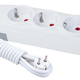 Tek-İş 3 Metre Topraklı Beyaz Uzatıcı Takımı