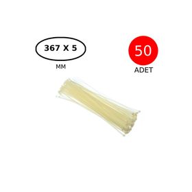 Tek-İş 367 X 5 50 Adet Beyaz Kablo Bağı