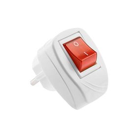 Tek-İş 524098 Beyaz Topraklı Anahtarlı Erkek Fiş