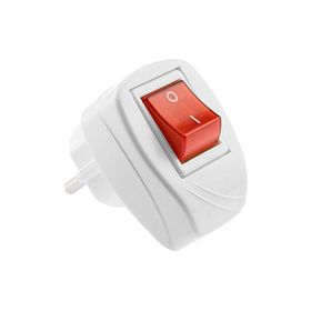 Tek-İş 524098 Beyaz Topraklı Anahtarlı Erkek Fiş
