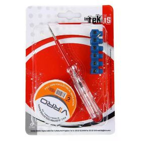 Tek-İş Elektrik Kontrol Kalemi İzolasyon Bandı Klamens Set