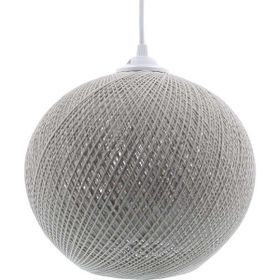 Tek-İş İp 30Q İp Kaplama Gri Top Tekli Modern Sarkıt