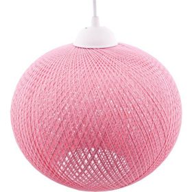 Tek-İş İp 30Q İp Kaplama Pembe Top Tekli Modern Sarkıt