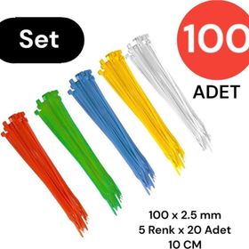 Tek-İş Kablo Bağı Cırt Kelepçe Set