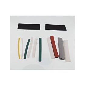 Tek-İş Karışık Renkli 4 cm 12 Adet Isı İle Daralan Makaron Set