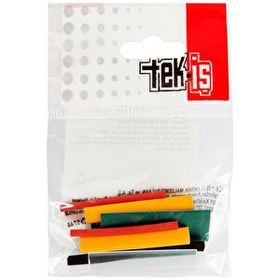 Tek-İş Karışık Renkli 4 cm 12 Adet Isı İle Daralan Makaron Set