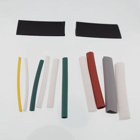 Tek-İş Karışık Renkli 4 cm 12 Adet Isı İle Daralan Makaron Set