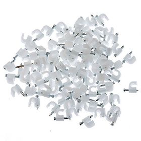 Tek-İş Kroşe No 1 100 Adet Beton Çivili Kablo Tutucu