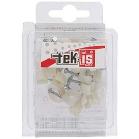 Tek-İş No 2 25 Adet Beton Çivili Kablo Tutucu Kroşe