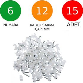 Tek-İş No:6 15 Adet Çivili Kroşe