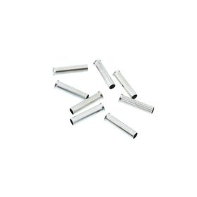 Tek-İş YK DIN46228 KY 2.5 12 mm 10 Adet Gümüş-Siyah İzoleli Kablo Ucu