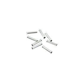 Tek-İş YK DIN46228 KY 2.5 12 mm 10 Adet Gümüş-Siyah İzoleli Kablo Ucu
