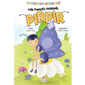 Tek Kanatlı Kelebek Pırpır Değerler Eğitimi-Mevsimler Kitap