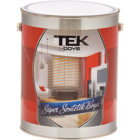 Tek Kırmızı 2.5 lt Süper Lüks Sentetik Yağlı Boya