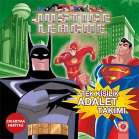 Tek Kişilik Adalet Takımı Çıkartma Hediyeli - Justice League
