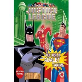 Tek Kişilik Adalet Takımı Çıkartma Hediyeli - Justice League