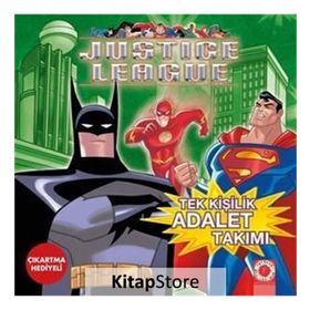 Tek Kişilik Adalet Takımı Çıkartma Hediyeli - Justice League