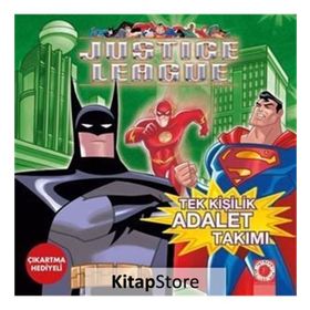 Tek Kişilik Adalet Takımı Çıkartma Hediyeli - Justice League