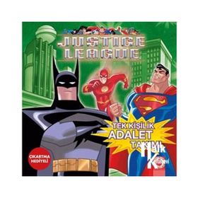 Tek Kişilik Adalet Takımı Çıkartma Hediyeli - Justice League