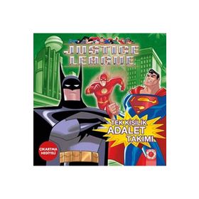 Tek Kişilik Adalet Takımı Çıkartma Hediyeli - Justice League
