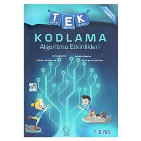 Tek Kodlama Algoritma Etkinlikleri 7-9 Yaş-Palme Yayınları