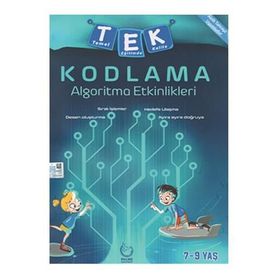 Tek Kodlama Algoritma Etkinlikleri 7-9 Yaş-Palme Yayınları