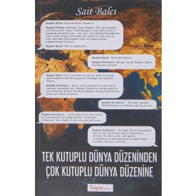 Tek Kutuplu Dünya Düzeninden Çok Kutuplu Dünya Düzenine Sait Balcı Togan Yayıncılık