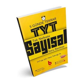 Tek Nefeste TYT Tekrar Sayısal Soru Bankası Basamak Yayınları
